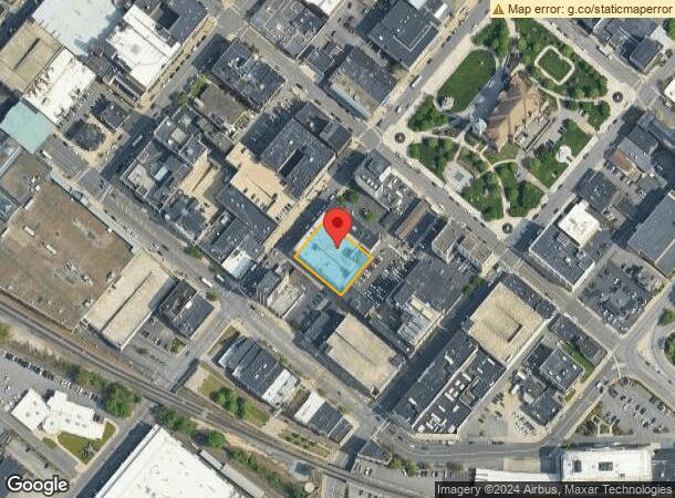  116 N Washington Ave, Scranton, PA Parcel Map