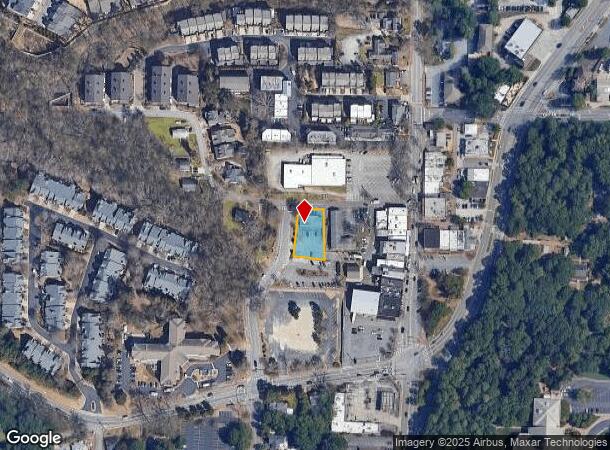 34 Webb St, Roswell, GA Parcel Map
