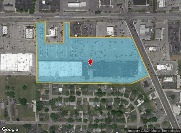  1407 W Mcgalliard Rd, Muncie, IN Parcel Map