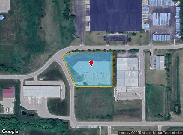  1171 Universal Blvd, Whitewater, WI Parcel Map