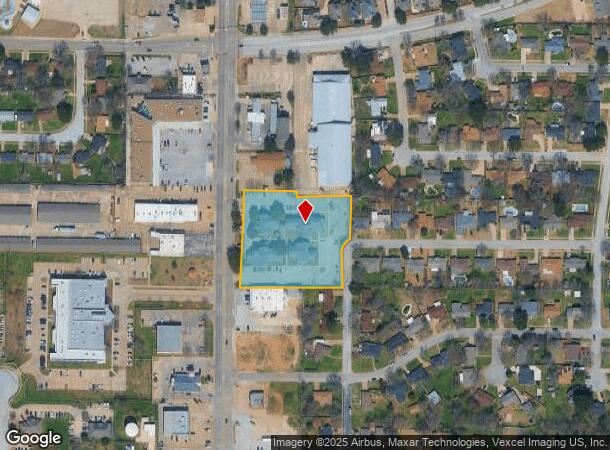  412 N Main St, Grapevine, TX Parcel Map