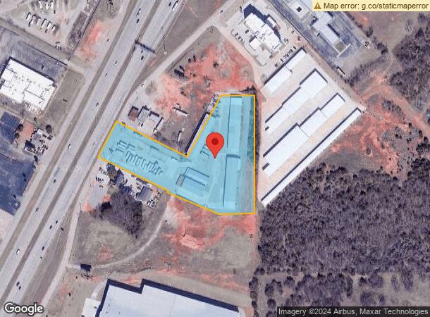  11626 N I 35 Service Rd, Oklahoma City, OK Parcel Map