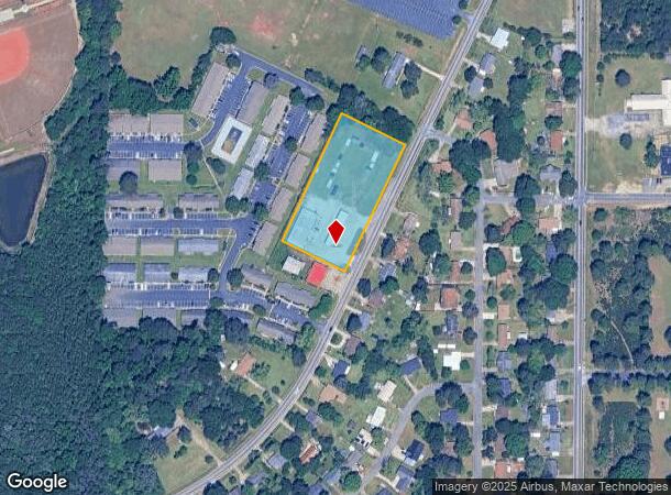 1001 Elberta Rd, Warner Robins, GA Parcel Map