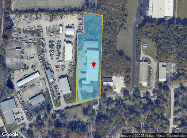 1132 Ferris Rd, Amelia, OH Parcel Map