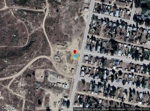 823 Fitzhugh Ave, Midwest, WY Parcel Map
