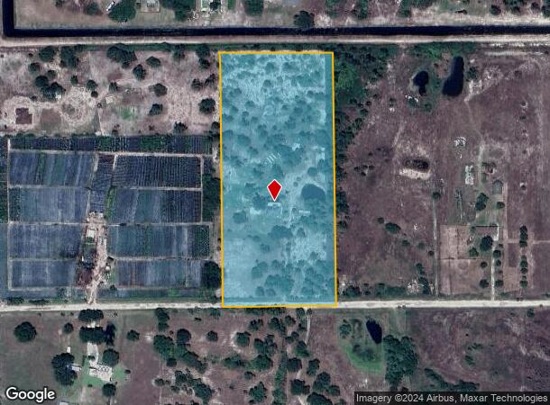  23195 Carolyn Ln, Fort Myers, FL Parcel Map