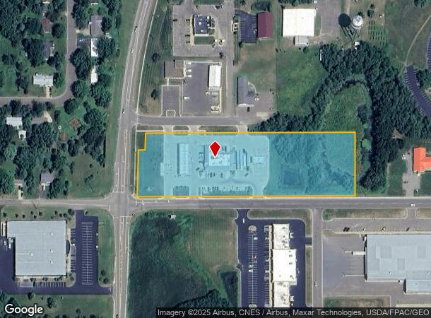 855 Keller Ave S, Amery, WI Parcel Map
