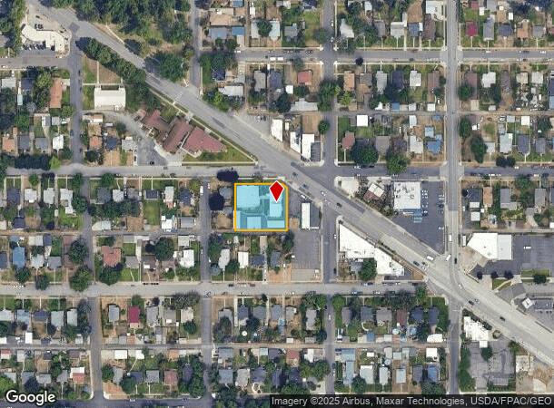  2711 W Euclid Ave, Spokane, WA Parcel Map