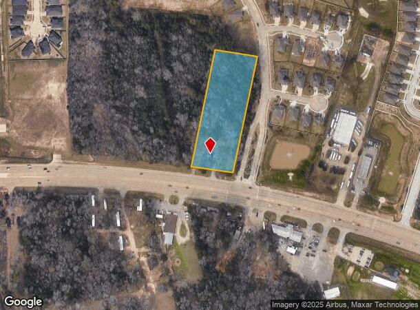  6020 W Davis St, Conroe, TX Parcel Map