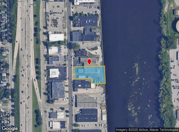  1336 Front Ave Nw, Grand Rapids, MI Parcel Map