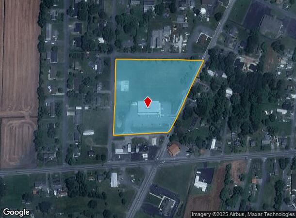 7286 Main St, Willards, MD Parcel Map