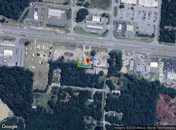  Beebe Rd, Springfield, GA Parcel Map