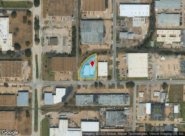  3611 Dalworth St, Arlington, TX Parcel Map