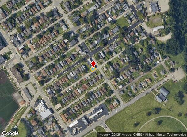  2008 Maple St, Homestead, PA Parcel Map