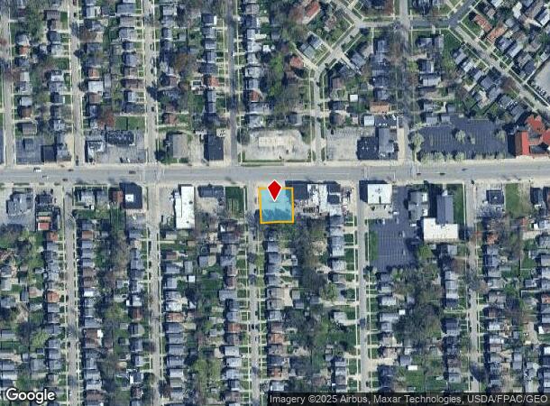  1429 W Sylvania Ave, Toledo, OH Parcel Map