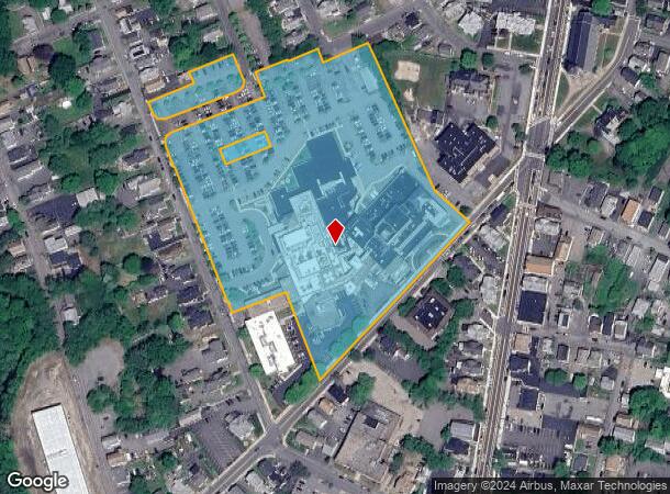  88 Washington St, Taunton, MA Parcel Map