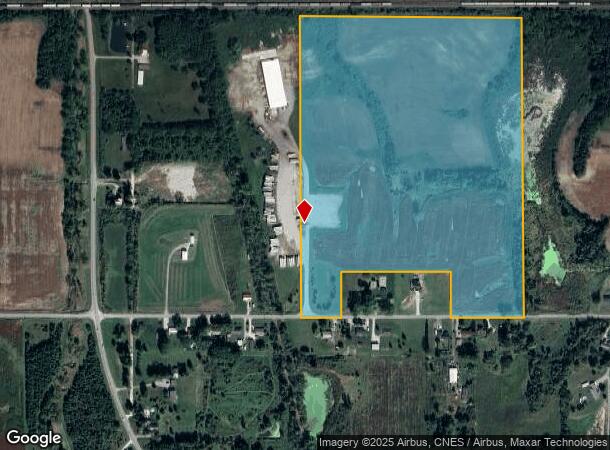  E Baseline Rd, Avilla, IN Parcel Map
