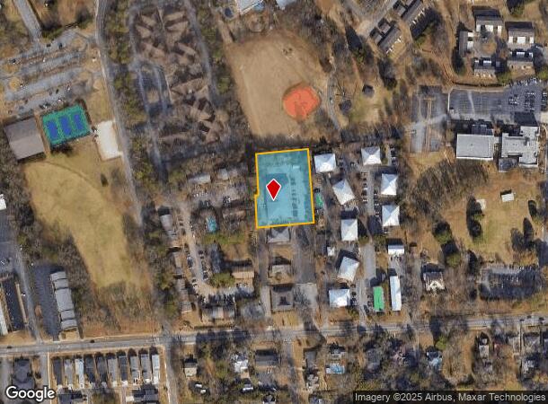  610 Oglethorpe Ave, Athens, GA Parcel Map