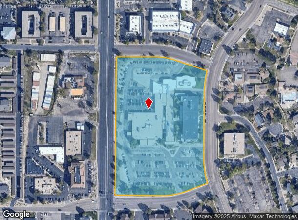  3205 N Academy Blvd, Colorado Springs, CO Parcel Map