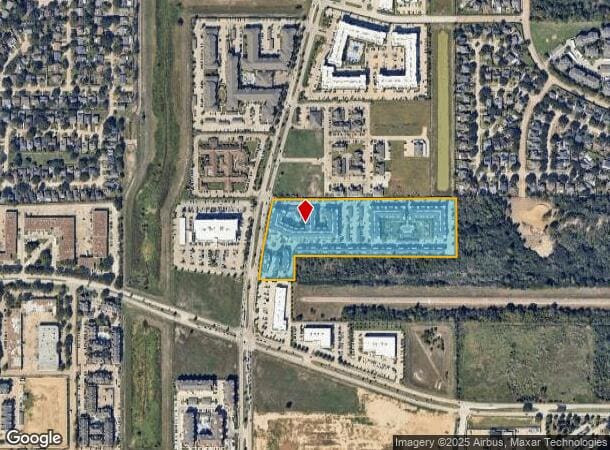  2040 Greenhouse Rd, Houston, TX Parcel Map