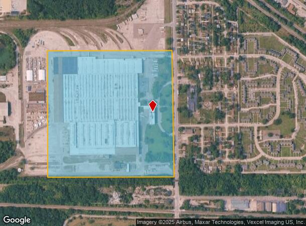 700 Chase St, Gary, IN Parcel Map