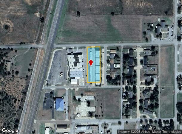 1601 N 13Th St, Frederick, OK Parcel Map