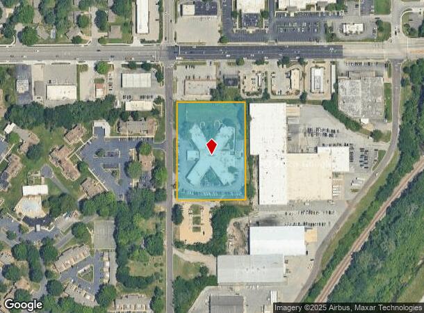7541 Switzer St, Overland Park, KS Parcel Map
