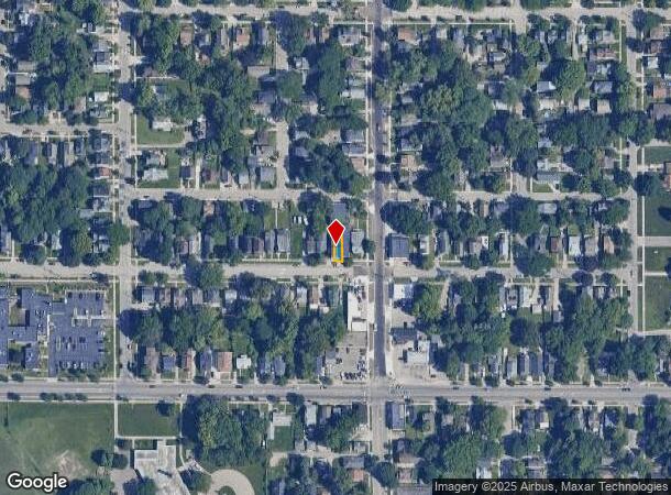  451 Carrier St Ne, Grand Rapids, MI Parcel Map