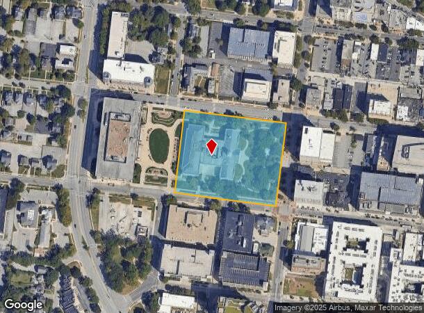 Washington Ave, Baltimore, MD Parcel Map