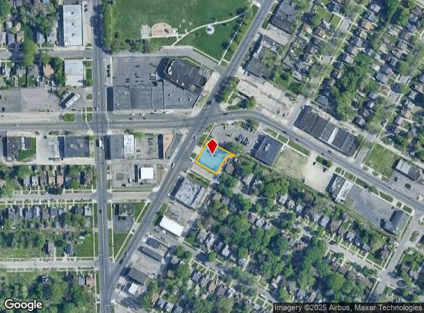  11600 Kelly Rd, Detroit, MI Parcel Map