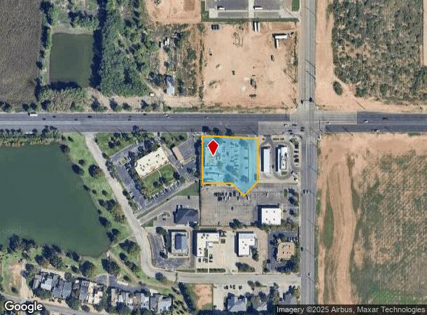  4407 4Th St, Lubbock, TX Parcel Map