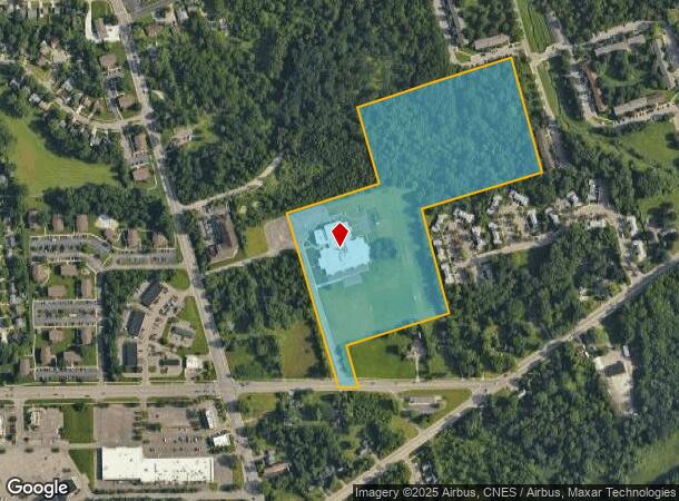  2100 Ellsworth Rd, Ypsilanti, MI Parcel Map