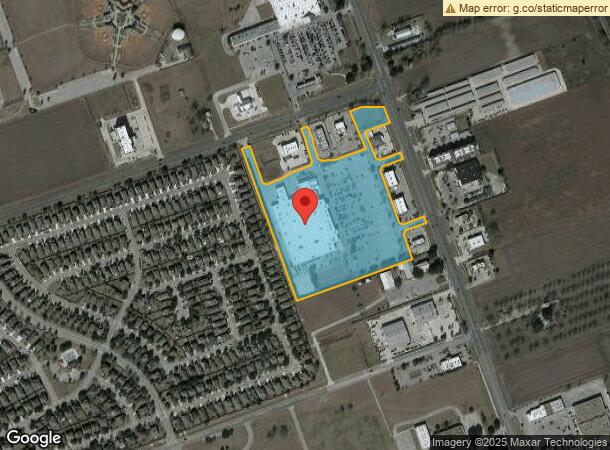  3701 N Main St, Taylor, TX Parcel Map