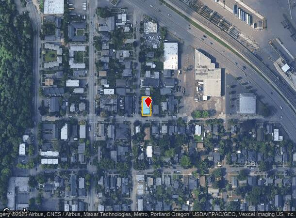  5350 Se 18Th Ave, Portland, OR Parcel Map