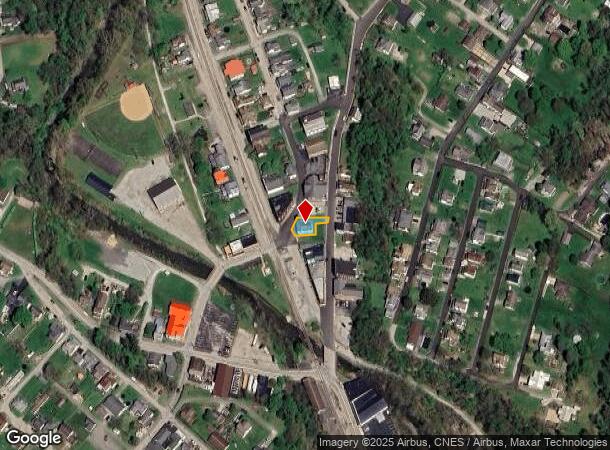 Railroad St, Dunbar, PA Parcel Map