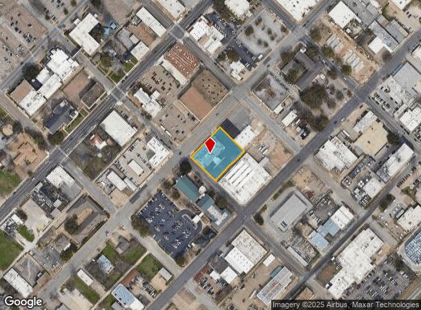  1224 Austin Ave, Waco, TX Parcel Map