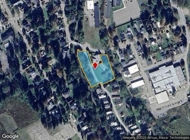 24 Rockwell Ave, Ellicottville, NY Parcel Map