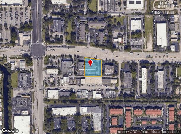  3890 W Commercial Blvd, Fort Lauderdale, FL Parcel Map