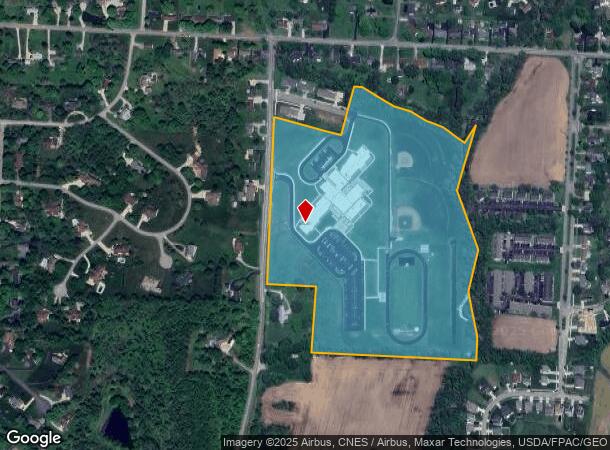 2024 Sheridan Dr, Lancaster, OH Parcel Map