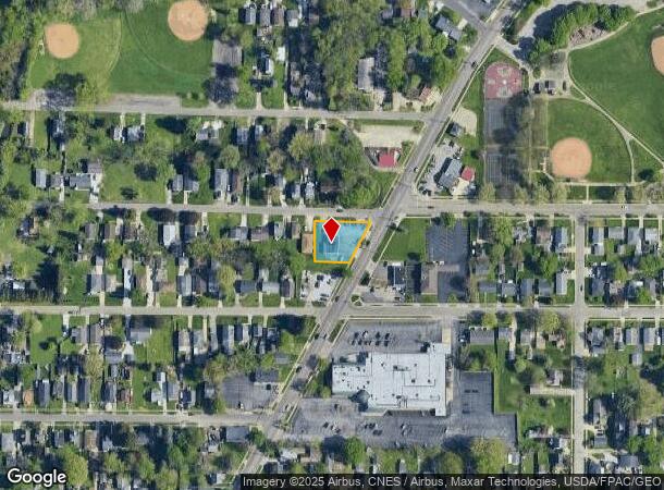  2110 East Ave, Akron, OH Parcel Map