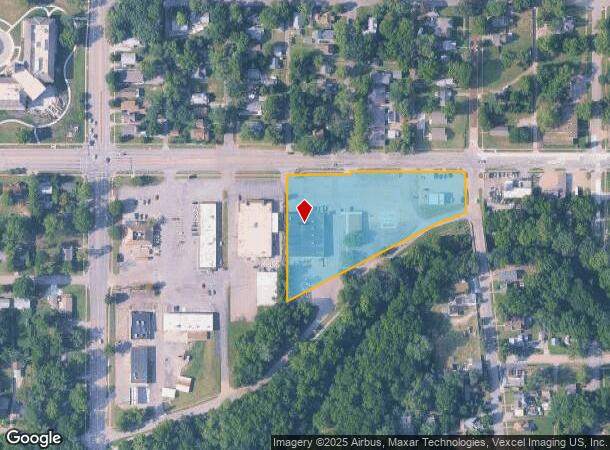  1313 Sw 21St St, Topeka, KS Parcel Map