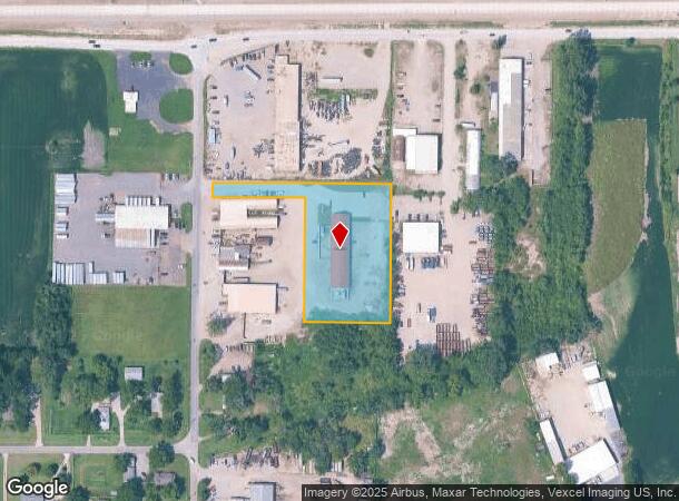 2120 Ne Meriden Rd, Topeka, KS Parcel Map