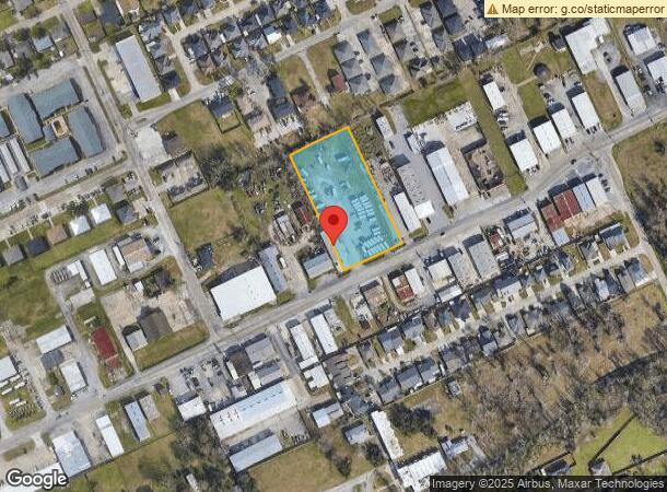  217 N Hollywood Rd, Houma, LA Parcel Map