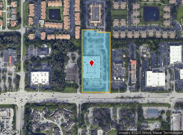  9339 Glades Rd, Boca Raton, FL Parcel Map