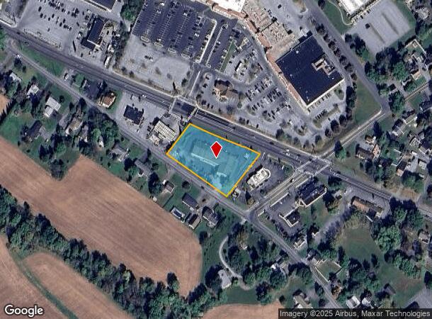  1634 S Market St, Elizabethtown, PA Parcel Map