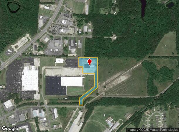  1705 Colonial Dr, Thomasville, GA Parcel Map