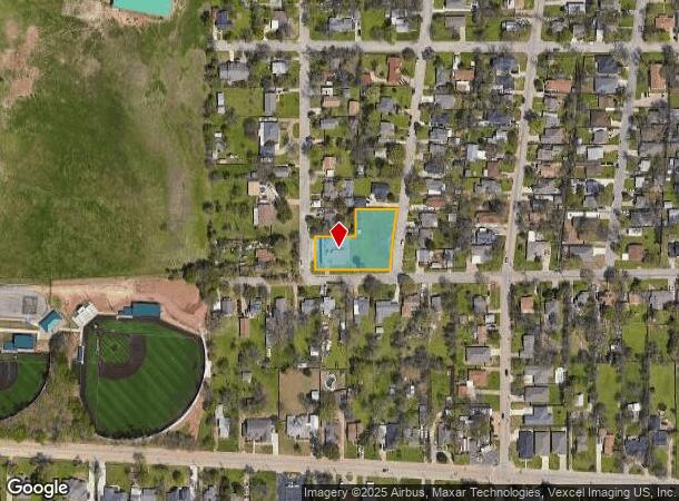 5550 Baylor Ave, Fort Worth, TX Parcel Map