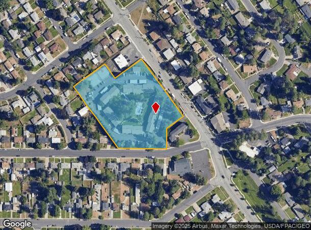 4018 W Rowan Ave, Spokane, WA Parcel Map