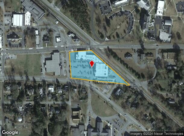  130 E Main St, Forsyth, GA Parcel Map