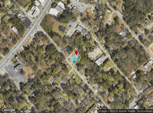 5608 Pinestraw Rd, Columbia, SC Parcel Map